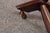 Italian Modern Fratelli Reguitti Sculptural Stained Mahogany X-Form Valet For Sale - Image 9 of 16