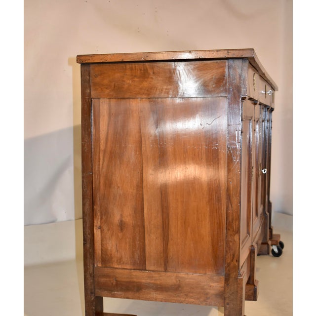18th Century French Directoire Enfilade Made From Walnut For Sale - Image 4 of 13