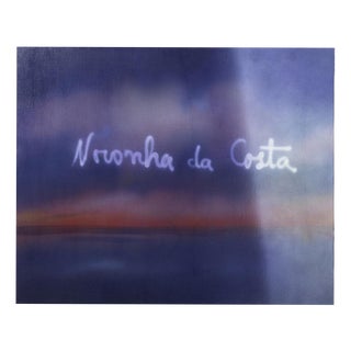 Noronha Da Costa, Composition, Ink on Canvas For Sale