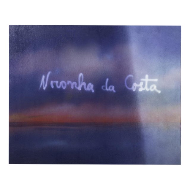 Noronha Da Costa, Composition, Ink on Canvas For Sale