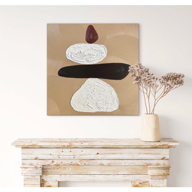 Gray The Thought That Interrupts - Original Oil Painting by Ari Chambers For Sale - Image 8 of 8