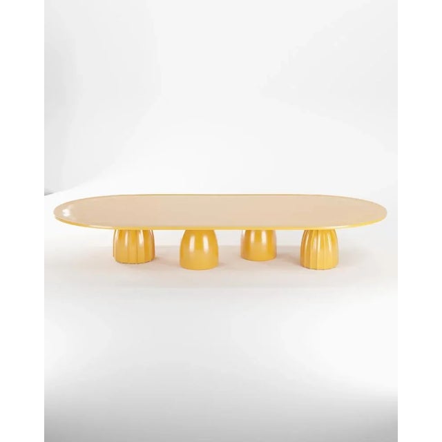 Not Yet Made - Made To Order Djembe Table in RAL 1005 Lacquer from Collector For Sale - Image 5 of 5