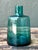 Late 20th Century Vintage Small Teal Glass Vase For Sale - Image 5 of 12