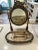 Antique French Victorian Silver and Brass Shaving Mirror For Sale - Image 4 of 12