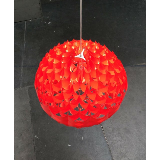 Mid-Century Rhythmik Pendant Lamp by Milanda Havlova for Vest Leuchten, Austria, 1960s For Sale - Image 4 of 18