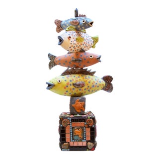 Pop Surrealist Sculpture, "Luv Play Slow Jazz" For Sale