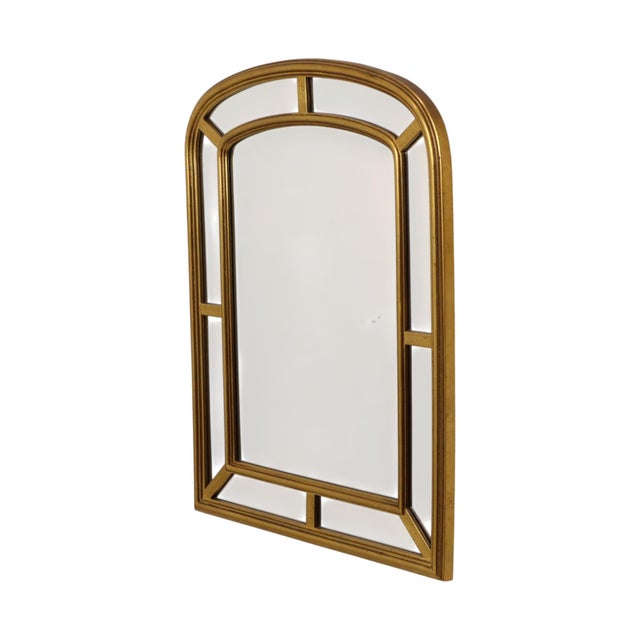 Hollywood Regency Gilt Arch Mirror from Deknudt, 1970s For Sale - Image 10 of 17