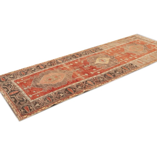 Early 20th Century Antique Anatolian Wool Runner Rug For Sale - Image 10 of 11