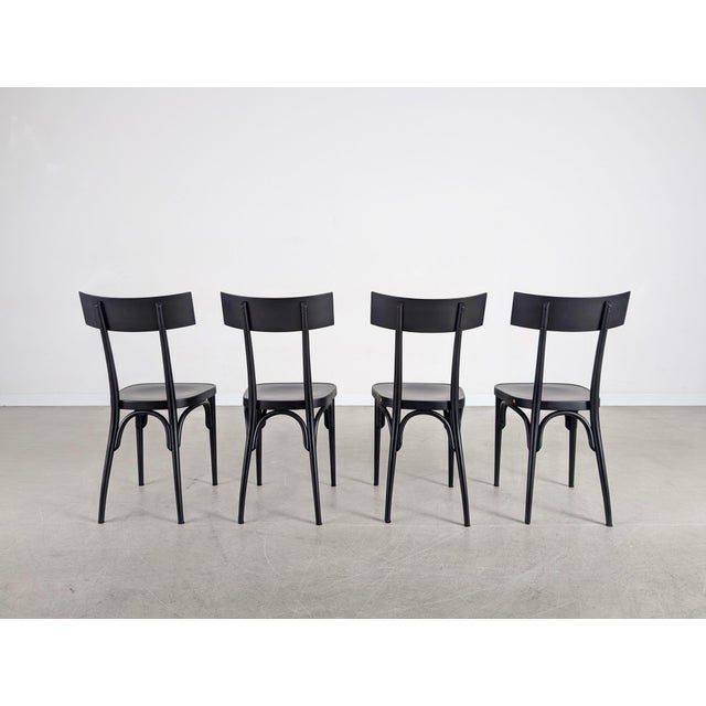 Chairs by Hermann Czech for Gebrüder Thonet Vienna Gmbh, Vienna, Set of 4 For Sale - Image 4 of 13