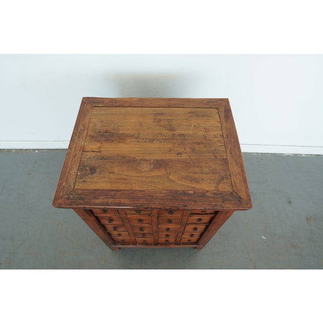 Asian Vintage Asian Apothecary Chest For Sale - Image 3 of 18