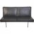 AP35 2-Seater Sofa in Black Leather by Hans J. Wegner, 1970s For Sale - Image 16 of 16