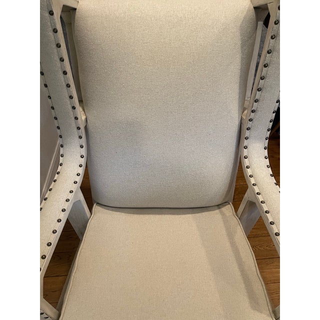 Wood Uttermost Side Chair For Sale - Image 7 of 10