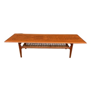 1960s Vintage Danish Modern Teak Coffee Table From Trioh For Sale