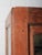 Late 20th Century Wooden Rounded-Glass Display Cabinet With Mirrored Back For Sale - Image 5 of 7