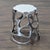 Polished aluminum. Brand: Umbra. Original Price: $294. Dimensions (in): 18W x 18D x 18H.