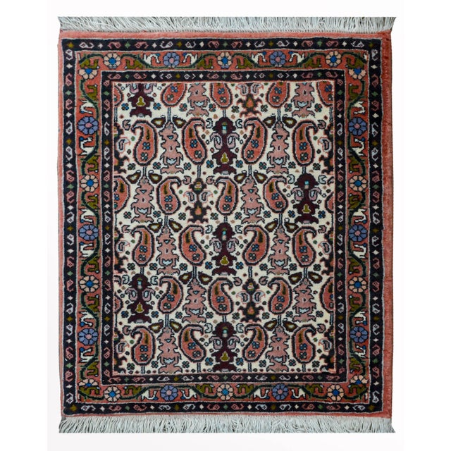 Vintage Petite Bidjar Rug For Sale - Image 10 of 10