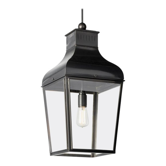 Tekna Montrose Pendant-C Pendant Light With Dark Bronze Finish and Clear Glass For Sale