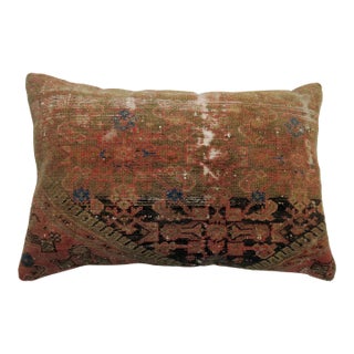 Antique Persian Malayer Rug Pillow For Sale