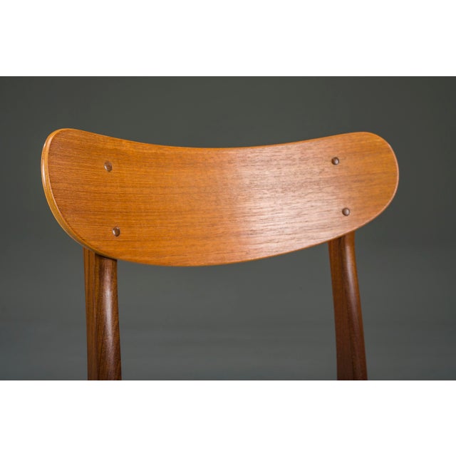 Mid-Century Modern Mid-Century Danish Dining Chair with Leather Upholstery from Farstrup, 1960s For Sale - Image 3 of 10
