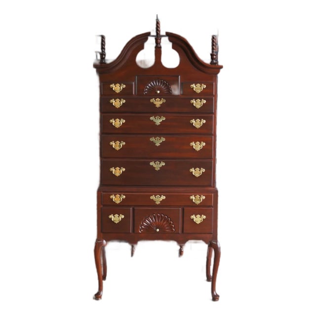 Councill Craftsman Queen Anne Highboy For Sale