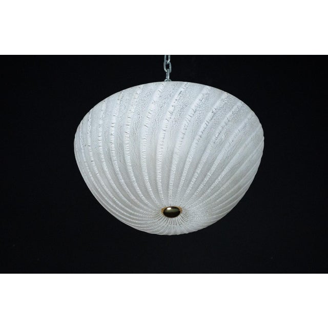 Murano Glass Ceiling Lamp by Alfredo Barbini, Italy, 1980s For Sale - Image 10 of 10