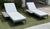 Contemporary Gloster Grid Outdoor Chaise Loungers, Set of Four For Sale - Image 3 of 12