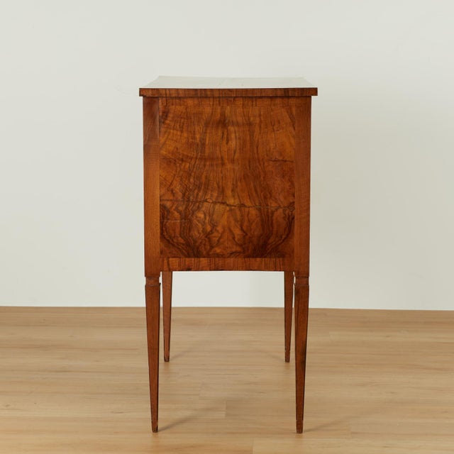 Antique Italian Neoclassic Two Drawer Commode For Sale - Image 11 of 14
