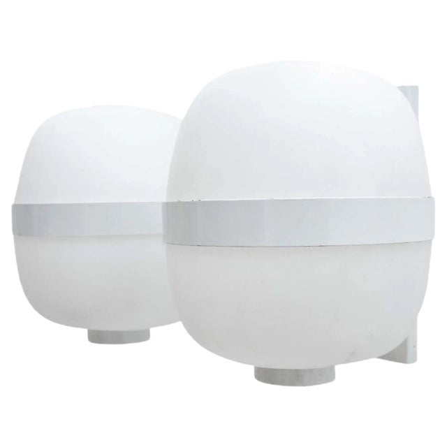 Large Wally Aplique Table Lamp by Miguel Mila for Erco, 1962, Set of 2 For Sale