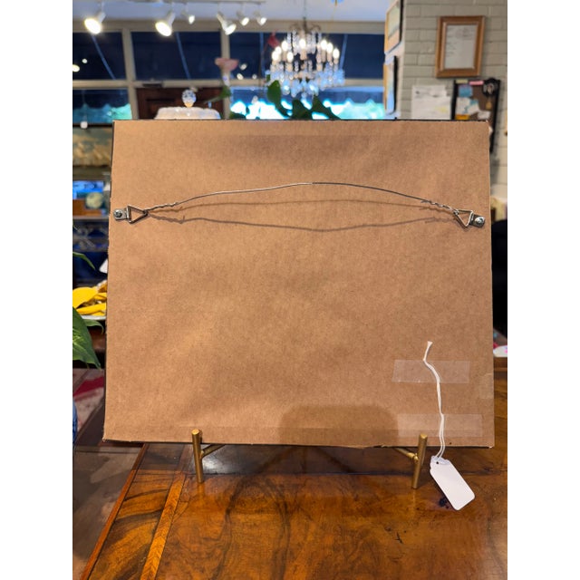 Textile 20th Century Oil on Canvas Venice For Sale - Image 7 of 7