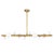 Contemporary Regina Andrew Styx Alabaster Orbs Chandelier, Natural Brass Finish For Sale - Image 3 of 8