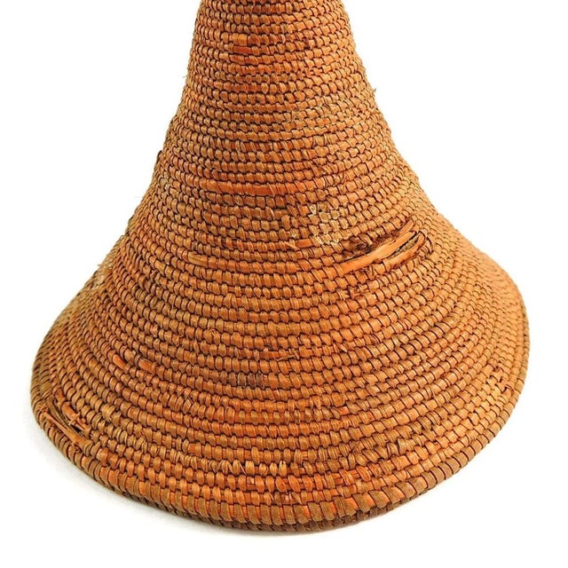 Early 20th Century Early 20th Century Tutsi Tight Weave Basket with Lid Rwanda For Sale - Image 5 of 5