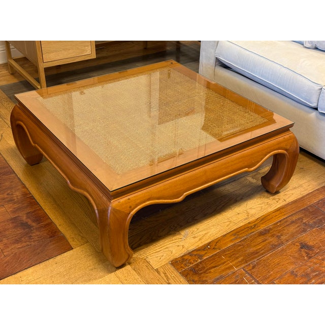 Design Plus Gallery presents a Handcrafted Coffee Table with Ming Design Style. The table is made from solid teak wood...