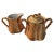1960s Weeping Gold Creamer + Sugar Set 22kt Bel Terr For Sale - Image 10 of 12