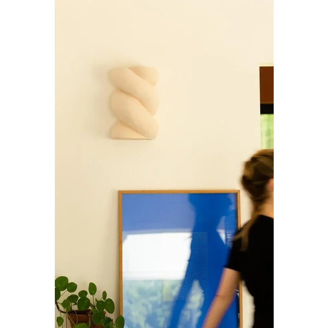 Giant White Babka Sconce by Di Fretto For Sale - Image 10 of 12
