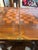 Wood 19th Century Mahogany Inlaid Small Coffee Table With Checkerboard Top For Sale - Image 7 of 12