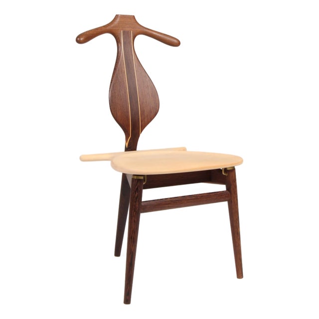 Valet Chair in Wenge and Ash attributed to Hans Wegner for PP Møbler, Denmark, 2010s For Sale