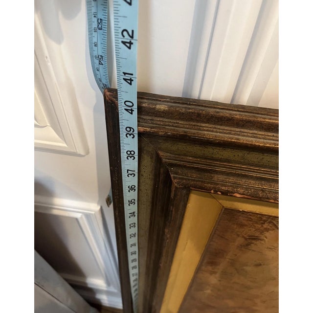 1960s Rare Original Framed Chuck Oberstein Oil Painting. Hispanic Man Playing Guitar For Sale - Image 5 of 7