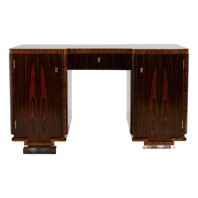 Art Deco Desk, 1940s For Sale