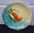 Cerulean Antique Ls and S Limoges France Hand Painted Pear Plate Signed Eva For Sale - Image 8 of 10