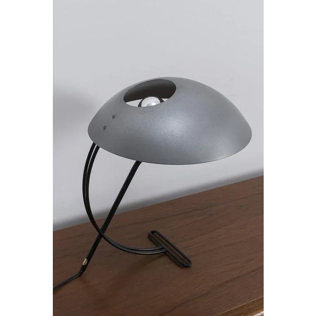 Rare amazing model nb 100 desk light designed by louis kalff in the 1950's. The philips sticker is still there. Some...