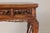 Brown Late Qing Dynasty Hardwood Hall Table with Dragon Carvings and Lacquer Patina For Sale - Image 8 of 12
