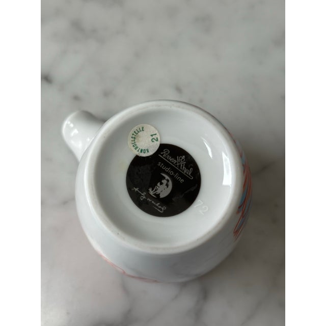 1990s 1990s Rosenthal Studio Line - Andy Warhol Studio - Daisy Milk/Creamer, Rare Discontinued, New For Sale - Image 5 of 5