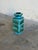 Mid-Century Modern Ceramic Vase With Relief Geometric Pattern West Germany Mid-Century Modern 1970s For Sale - Image 3 of 10