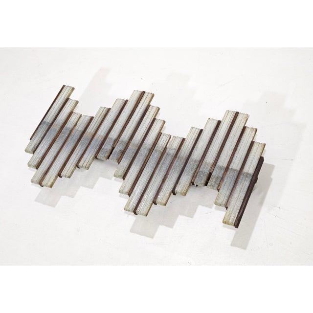 1970s Mid-Century Modern Glass and Wood Wall Lamp by Biancardi and Jordan Arte for Poliarte Italia, 1970s For Sale - Image 5 of 18