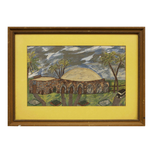 Rebecca Levy, Outsider Art Judaica Synagogue or Tomb in Israel