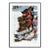 Slim Aarons 'Apres Ski' Archival Pigment Print Framed in Black For Sale