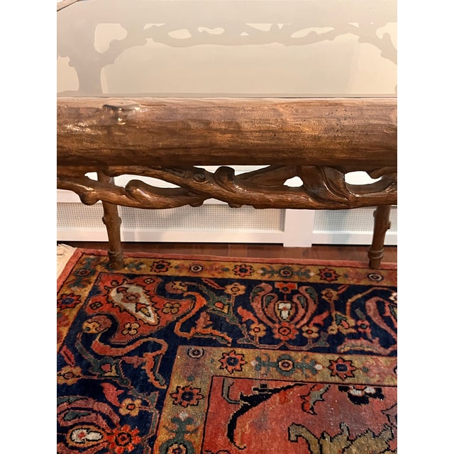 Wood Vintage McGuire Faux Bois Game Table or Breakfast Table For Sale - Image 7 of 12