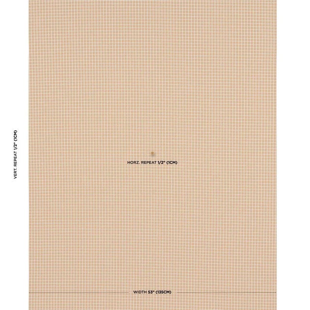 Modern Schumacher X Mark D. Sikes Georgie Reversible Check Fabric In Neutral For Sale - Image 3 of 5