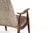 Wood Vintage Brown Lounge Chair For Sale - Image 7 of 15