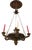 Antique Neo-Renaissance Greenman Candle Chandelier, 1980s For Sale